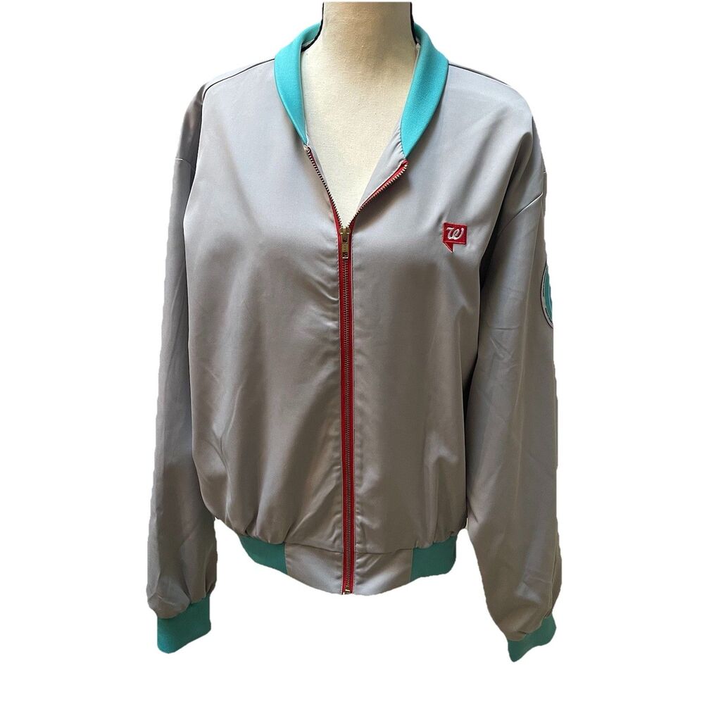 RARE Walgreens x Miriam Budet JLo A-Rod Bomber Jacket Women's M Limited Edition